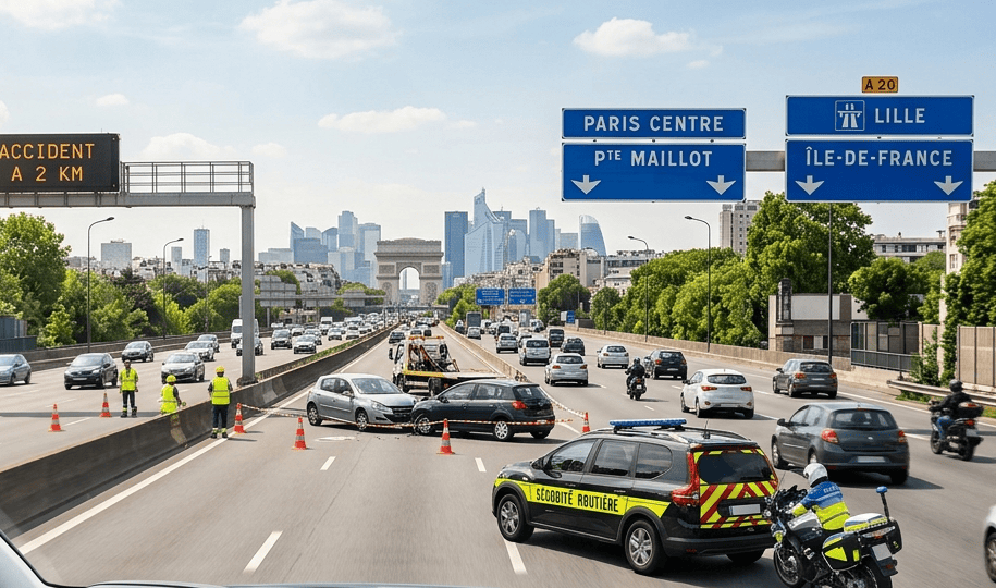 Hausse Accidents Île-de-France : Comparez Votre Assurance !