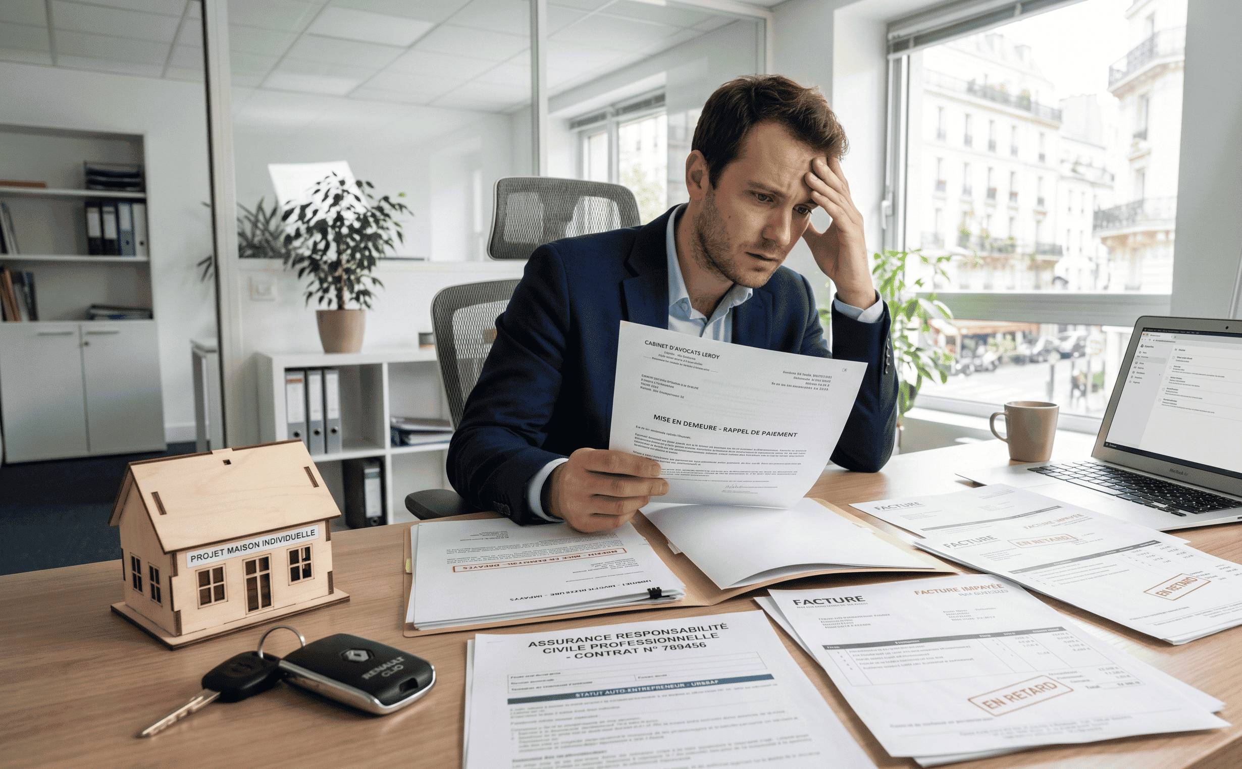 Auto-entrepreneur : 7 situations où vous êtes personnellement responsable (et ruinable) sans assur