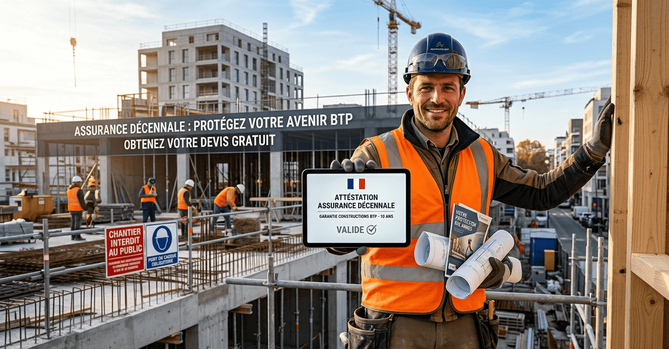 Assurance décennale : Guide complet, tarifs et devis en ligne pour les professionnels du BTP