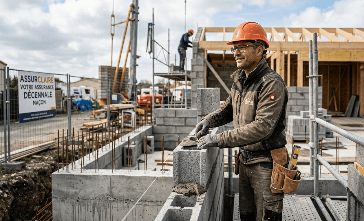 Assurance décennale maçon : tarifs obligations et conseils