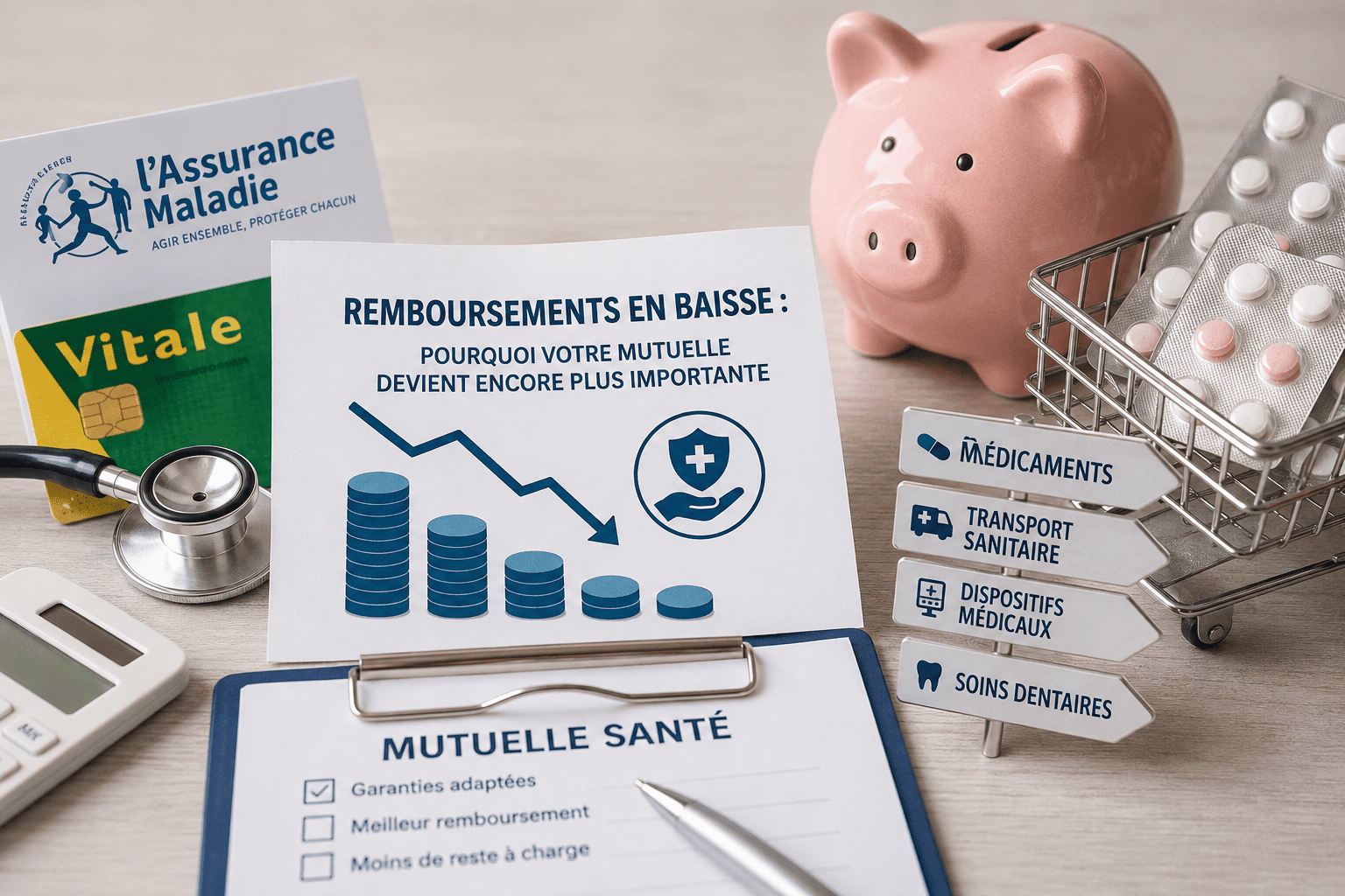 Baisse des remboursements en 2026 : quel impact sur votre mutuelle ?