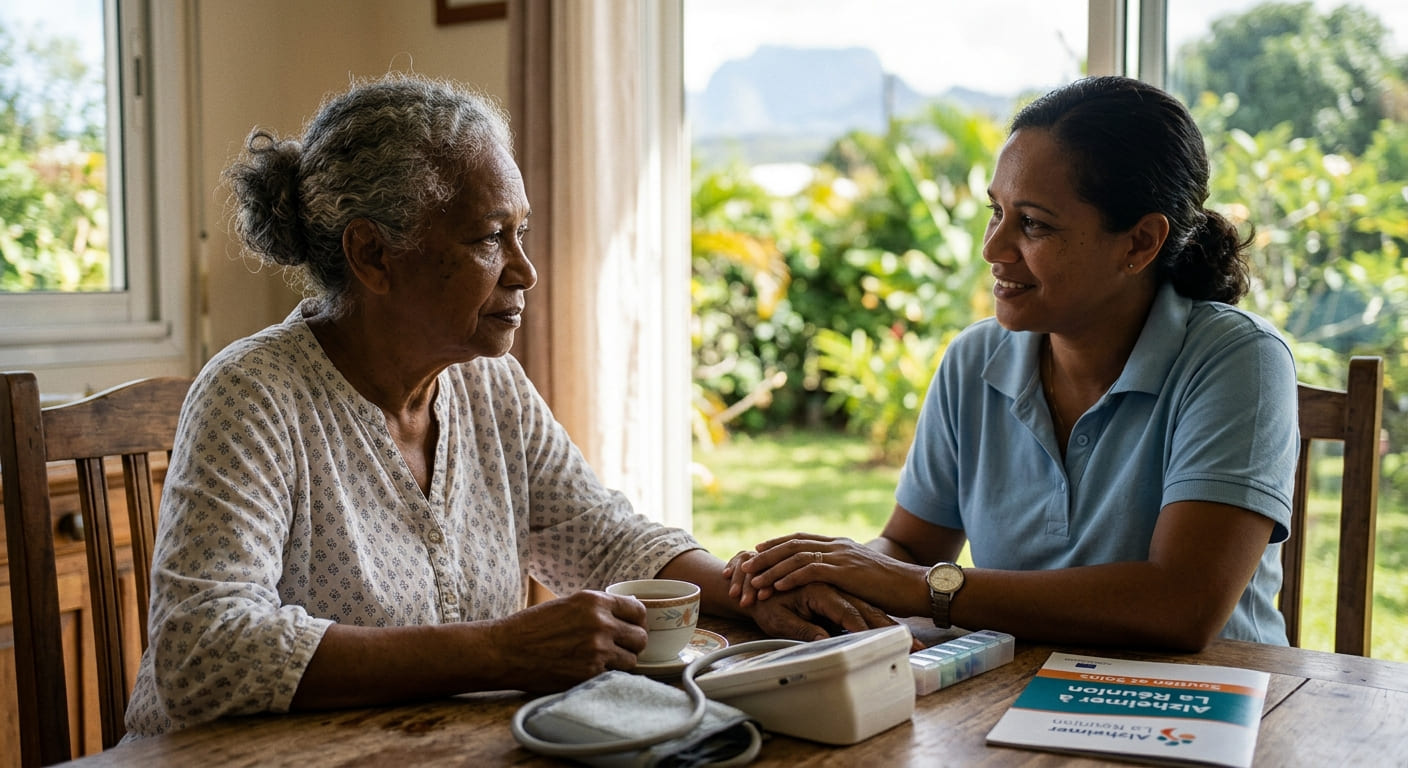 Alzheimer Réunion : Soins, Aides & Mutuelle Santé Sénior